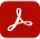 Adobe Acrobat icon links to main Adobe website