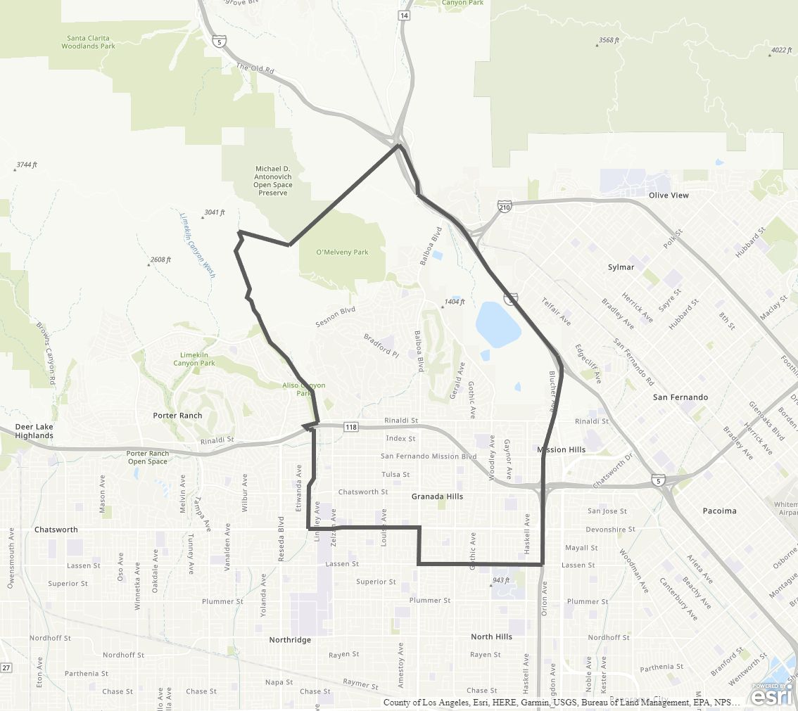 Granada Hills Knollwood Community Plan Los Angeles City Planning