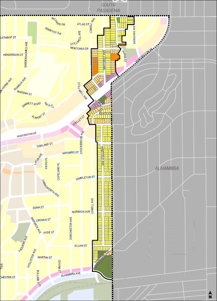 El Sereno / 710 Corridor Rezoning | Plan Map | Los Angeles City Planning