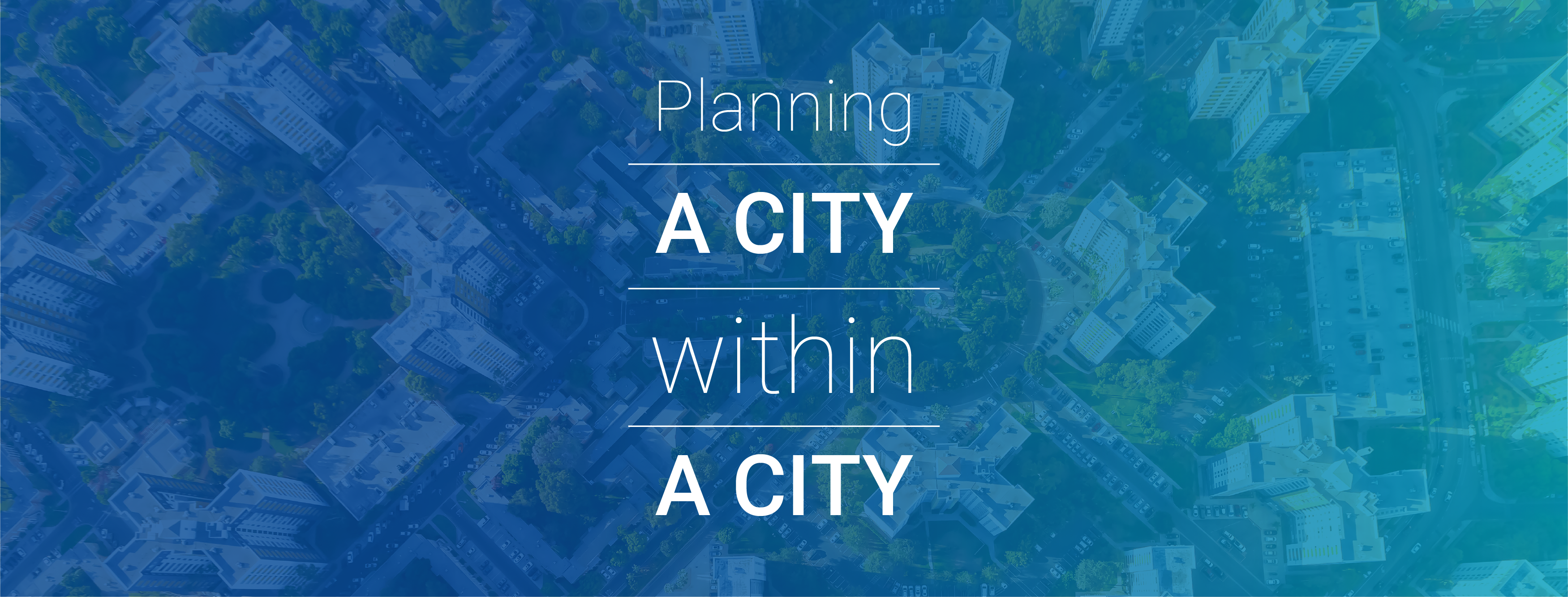 Planning a City within a City