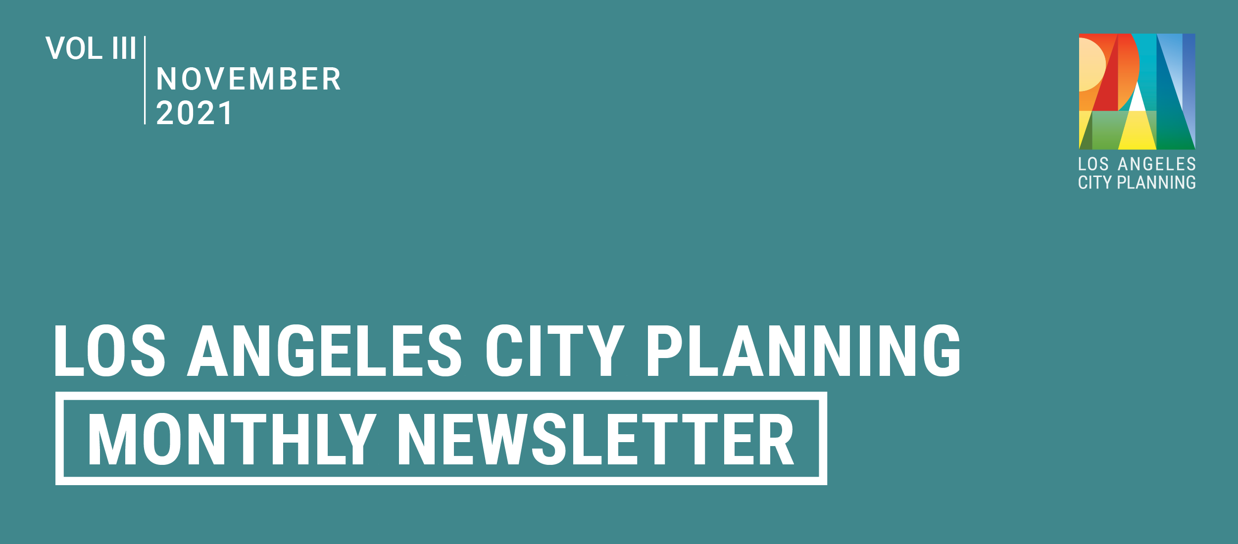 Banner for newsletter