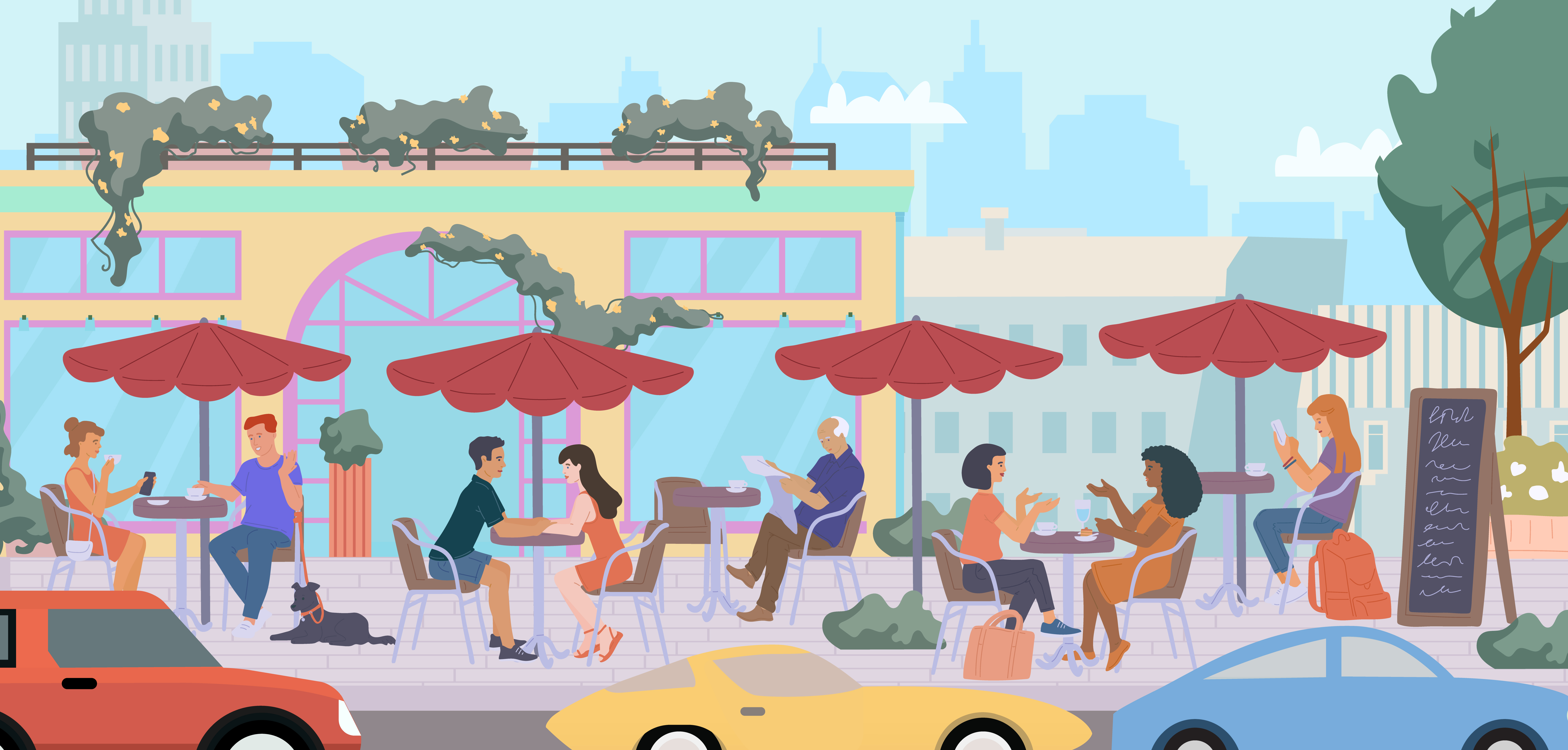 February 2024 Monthly Newsletter Background