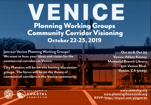 Venice Planning Working Sessions 